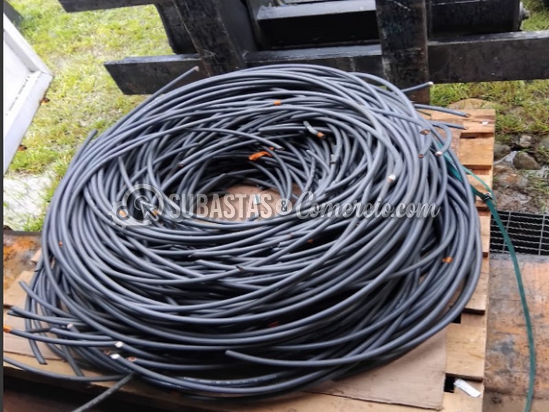 Chatarra de cable de cobre de instrumentación, control y potencia